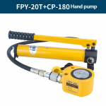 FPY-20T Elektrinis Atskirtas Itin Plonas Hidraulinis Kėlimo Domkratas Ne&scaron;iojamas Elektrinis Hidraulinis Domkratas Su CP-180 Hidrauliniu Rankiniu Siurbliu