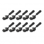 10 vnt. Momentinis užtrauktuko remonto rinkinys Paltai Batai Bagažo krep&scaron;ys Universalus užtrauktuko slankiklio taisytojas Metalinis užtrauktuko traukimo galvutės keitimo priedai S