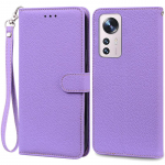 Mi 12 Lite dėklas Xiaomi 12 Lite / Mi 12S Pro piniginė odinis atverčiamas dėklas Xiaomi 12X 12 Pro Mi12 12Lite vir&scaron;elis Coque Fundas Xiaomi Mi 12 Lite vyno raudonos spalvos