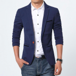Vyri&scaron;kas &scaron;varkas Rudens mados prekės ženklas Slim Fit Vyri&scaron;kas kostiumas Terno Masculino &Scaron;varkai Vyri&scaron;kas L tamsiai mėlyna spalva