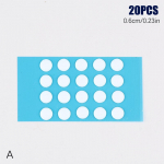 &bdquo;Ultraglide Small Round Dot Ptfe&ldquo; pelės pačiūžos &bdquo;pasidaryk pats&ldquo; pelės, slystančios pėdos, ledo valdymo greičio versija, dilimui atspari &bdquo;Esports&ldquo; universali A