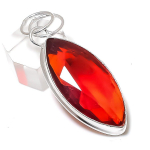 Garnet Gemstone Handmade 925 Sterling Silver Jewelry Pendant 2.21 a8d90