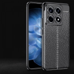 Dėklas Xiaomi 14T Pro, dangtelis Mi 14T Pro, prabangus naujas smūgiams atsparus telefono bamperis, galinis TPU mink&scaron;tos odos Fundas Xiaomi 14T Pro For Xiaomi 14T Pro juoda