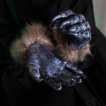 1 pora Vilkolakio Siaubo Vilko Letenų Nagų Kraupūs Maskaradiniai Siaubo Velnio Cosplay Kostiumai Unikalios Pir&scaron;tinės Dekoracijos