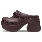 Crocs Siren Chain Clog basutės moterims 'Tamsi vy&scaron;nia' 37-38 violetinė