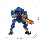 Buildmoc Titanfalleds Legion Ion Titan Mech Robotai Figūrėlės MOC Rinkinys Konstruktoriaus Kaladėlės Žaislai Vaikams Vaikams Dovanos 470PCS Kaladėlės