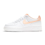 Nike Air Force 1 GS Balti Hyper Crimson Vaikams Sportbačiai Crimson-Tint CT3839-102 36.5