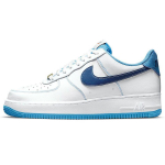 Nike Air Force 1 07 First Use vyri&scaron;ki sportbačiai &bdquo;White University Blue Sail/Deep Royal Blue&ldquo; DA8478-100 45