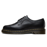 Dr. Martens 3989 Lygios odos Brogue Juodi Geltonos Siūlės Unisex Sportbačiai 22210001 39