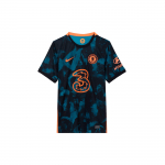 Nike Chelsea 21-22 i&scaron;vykos trumpomis rankovėmis treniruočių mar&scaron;kinėliai vyrams Vir&scaron;utiniai drabužiai Gėlių ra&scaron;to DB5894-468 S