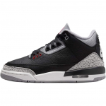 Air Jordan 3 Retro OG GS Black Cement 2024 Vaiki&scaron;ki sportbačiai Fire-Red Cement-Grey Sail DM0967-010 37.5 black
