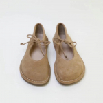 Madingi moteri&scaron;ki plok&scaron;čiapadžiai bateliai pavasariui ir rudeniui 2025 m. Nauji patogūs apvaliapir&scaron;tiai Mary Jane bateliai Moteri&scaron;ki baleto bateliai su rai&scaron;teliais Loaferiai moterims 35 chaki