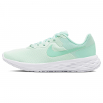 Nike Revolution 6 Next Nature Patogūs Madingi Kvėpuojantys Žemi Laisvalaikio Bėgimo Bateliai Moteri&scaron;ki Sneakeriai Žali Balti DC3729-300 36