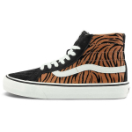 Vans Sk8 Decon Sf Patogūs Auk&scaron;takulniai Riedlenčių Batai Unisex Sportbačiai Juodi Tigrinės Juostelės VN0A4UWN9ZY 36.5