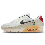 Nike Air Max 90 SE Swoosh Fiber Vyri&scaron;ki sportbačiai Balti &Scaron;viesiai kauliniai Sezamo DV3335-100 44