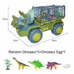 Automobilių žaislų dinozaurai Transporto vežėjas Transporto priemonė Indominus Rex Jurassic World Park Sunkvežimio modelio žaidimas vaikams Gimtadienio dovanos vaikams