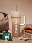 STARBUCKS SS Dante Puodelis Mocha Mousse 710ml SS Dante Tumbler Mocha Mousse 710ml