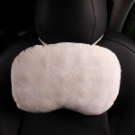 My Good Car Two styles Headrest neck comfort headrest for Tesla model 3 Car accessories smėlis