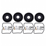 for GPZ400R ZX400 GPZ400 GPZ ZX 400 R Motorcycle Carburetor Repair Kit Floating Needle Gasket Air Screw mėlyna