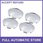 4 pcs 68mm Dia 6 Clip Car Wheel Tyre Center Hub Caps Covers Protector