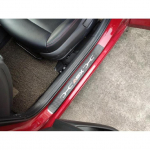 Car Accessories for Mitsubishi asx Leather Door Sill Protector Scuff Plate 10-20