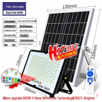 XG-888 600W Saulės lauko LED &scaron;viestuvas