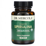 Dr. Mercola, ekologi&scaron;ka spirulina, 2000 mg, 120 tablečių (500 mg vienoje tabletėje)