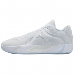 Jordan Tatum 4 Palaikantys krep&scaron;inio bateliai Unisex Balti &Scaron;viesiai mėlyni HQ4613-102 45
