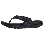 HOKA ONE ONE Ora Recovery &scaron;lepetės Juodos Tamsiai Pilkos 1099675-BDGGR 40