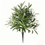 55cm Dirbtinis Alyvmedis Vazoninis Augalas, Dirbtinis Žalias Augalas Namų Interjerui ir Lauko Dekoru, Realisti&scaron;kas Alyvmedis Kieme, 55cm