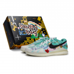 Nike Air Zoom Vapor Pro Neslystantys Atsparūs dilimui Žemi Teniso Batai Unisex Juodi Rožiniai Raudoni Žali HM3705-141(Team80-S-BOX) 43 gray