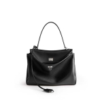 2026 Madingi prabangūs moteri&scaron;ki krep&scaron;iai Tote Premium mink&scaron;tos odos rankinė Fashi Kelioninė per petį ne&scaron;iojama rankinė moterims Verslo portfelis 35x24x11cm black
