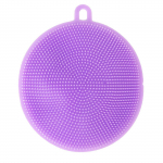 Silikoninis &scaron;epetys Indų dubuo Puodo plovimo &scaron;epečiai Valymo &scaron;epečiai Virimo įrankių valymo kempinės &scaron;veitimo pagalvėlės One Size violetinė