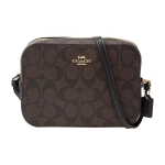 Coach Signature drobės mini kameros crossbody krep&scaron;ys 91677-IMAA8 Basic Set (Bag+Dust Bag)