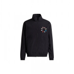 Adidas Originals Adicolor Shattered Trefoil ST Austas Užtraukiamas iki kaklo Apykaklė Sportinis Džemperis Striukė Vyri&scaron;kas Juoda Daugiaspalvė H37735 S