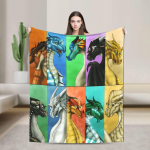 Ugnies Sparnai Pliu&scaron;iniai pledai Vaikams Flanelinis Mesti pledas Sofai Lovai Super Mink&scaron;tas Dizainas Kokybi&scaron;kas Lovatiesė Gimtadienio Dovana 150x200cm