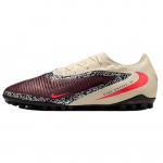 Nike Phantom 6 dirbtinės dangos futbolo bateliai Unisex smėlio spalvos raudoni IR2364-611 38.5
