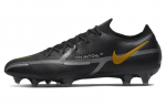 Nike Phantom GT2 Elite Fg Juoda Metalinė Tamsiai Pilka Metalinė Auksinė CZ9890-007 40