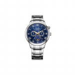 CITIZEN Eco-Drive serija Mėnulio fazės Chronografas Nerūdijančio plieno korpusas Dirželis Kristalinis stiklas Sportinis Laisvalaikio laikrodis Saulės kvarcas Plieninis dirželis Vyrams AP1050-81L mėlyna