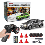 Mini RC Driftas Automobilis 1/43 su Giroskopu, 4WD Pilnai Proporcingas RC Automobilis, 2.4GHZ Hobby Klasės Nuotolinio Valdymo Automobiliai, RTR Modelis, 20+KM/H Didelis Greitis