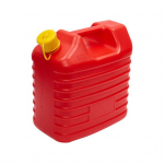 5L/10L Degalų bakas Plastikinis perkėlimo bakas su snapeliu ir rankena Ne&scaron;iojama degalų laikymo talpa automobiliams, motociklams, sunkvežimiams 10L B