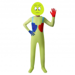 Vaikams Poppy Playtime Žaidėjo kostiumas su kauke Helovinui ir Cosplay 150 beige
