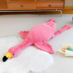 Flamingo Lėlė Didelė Flamingo Pliu&scaron;inė Žaislinė Lėlė Gimtadienio Dovana Lėlė 160cm (1.2kg)