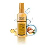 Nashi Professional Plaukų atnaujinimo serumas 100ml, Argano aliejaus plaukų serumas nepaklusniems plaukams, &Scaron;ilkinio prisilietimo plaukų serumas garbanotiems plaukams ir visų tipų plaukams