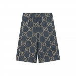 GUCCI SS22 Laisvalaikio &Scaron;ortai Vyri&scaron;ki Mėlyni 674371-XDBTY-4492 32-No Original Gift Bag Or Gift Box mėlyna