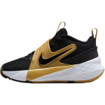 Nike Team Hustle D 12 Neslystantys žemi Vaikų Krep&scaron;inio Batai Juodi Auksiniai Vaikams HF6280-003 32 black