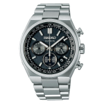 ASTRON SBXY097 Pagamintas Saulės Radijo Pasaulio Laiko Chronografas Juodas Ciferblatas [Seiko Laikrodis] Vyri&scaron;kas Laikrodis, Japonija, Maitinamas, Valdomas, & Funkcija, black