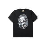 A BATHING APE Medaus korys Camo Didelė Beždžionės Galva Mar&scaron;kinėliai OZXTEM110025D XL gray