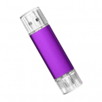 &bdquo;Linkee Micro USB 2.0 Flash Drive OTG Adapter U Disk Thumb Stick Pen&ldquo;, skirtas telefono kompiuteriui 32GB violetinė