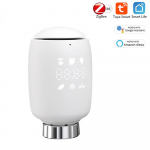 Tuya Zigbee3.0 termostatinis radiatoriaus vožtuvo temperatūros reguliatorius i&scaron;manioji radiatoriaus pavara
